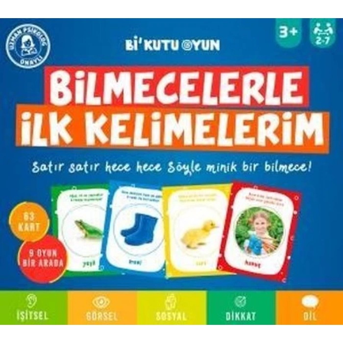 Dilimin Ucunda - Bilmecelerle İlk Kelimelerim