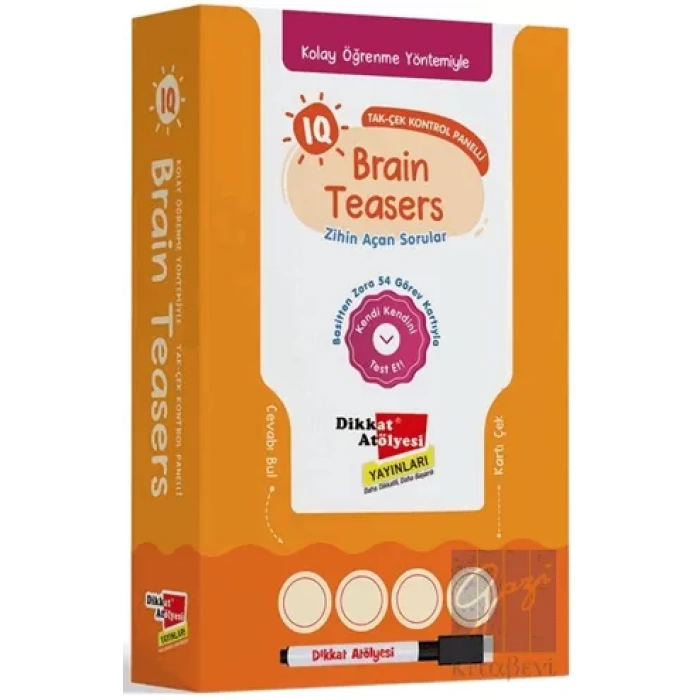 Bilsem için IQ Brain Teasers Zihin Açan Sorular