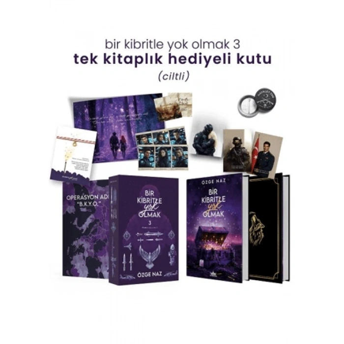 Bir Kibritle Yok Olmak 3 - Hediyeli Kutu (Ciltli)