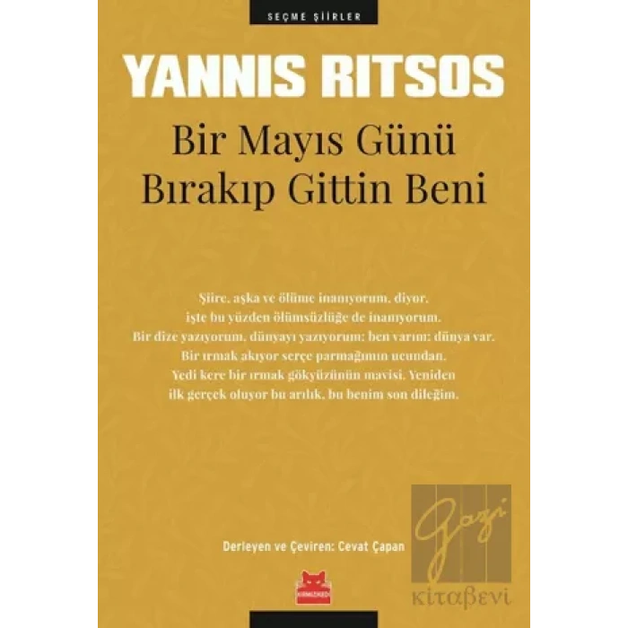 Bir Mayıs Günü Bırakıp Gittin Beni