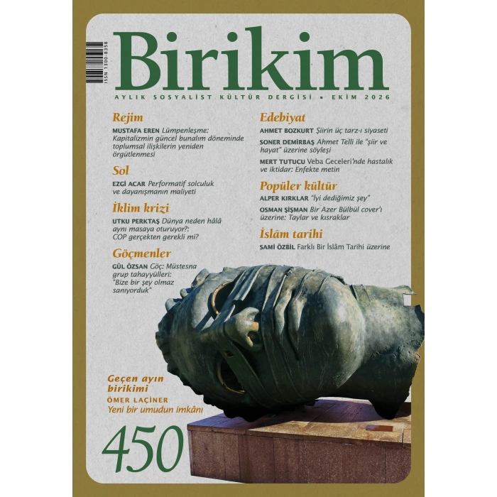 Birikim Sayı 450 Ekim 2026