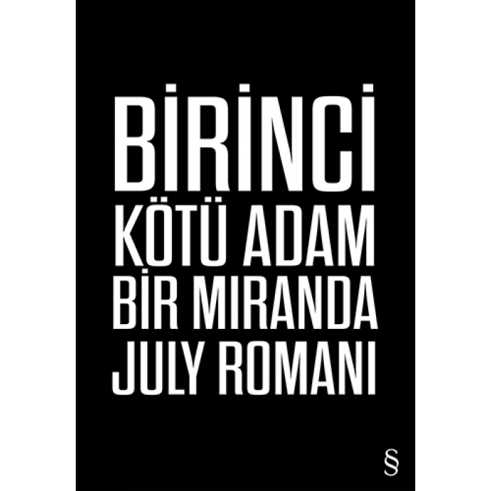 Birinci Kötü Adam
