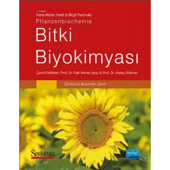 BİTKİ BİYOKİMYASI -  Pflanzenbiochemie