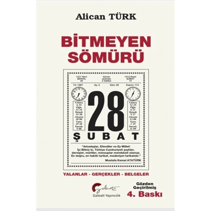 Bitmeyen Sömürü 28 Şubat Yalanlar-Gerçekler-Belgeler