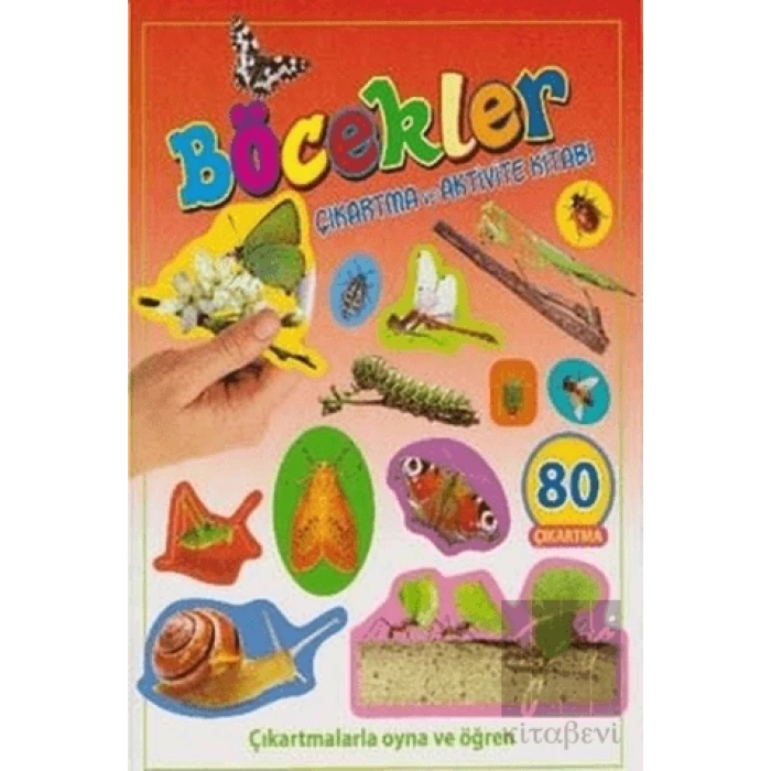 Böcekler - Çıkartma ve Aktivite Kitabı