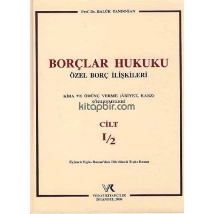 BORÇLAR HUKUKU 2 CİLT TK. / 2008 / H.TANDOĞAN