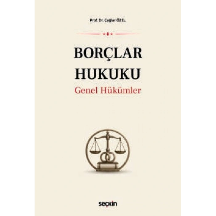 Borçlar Hukuku Genel Hükümler