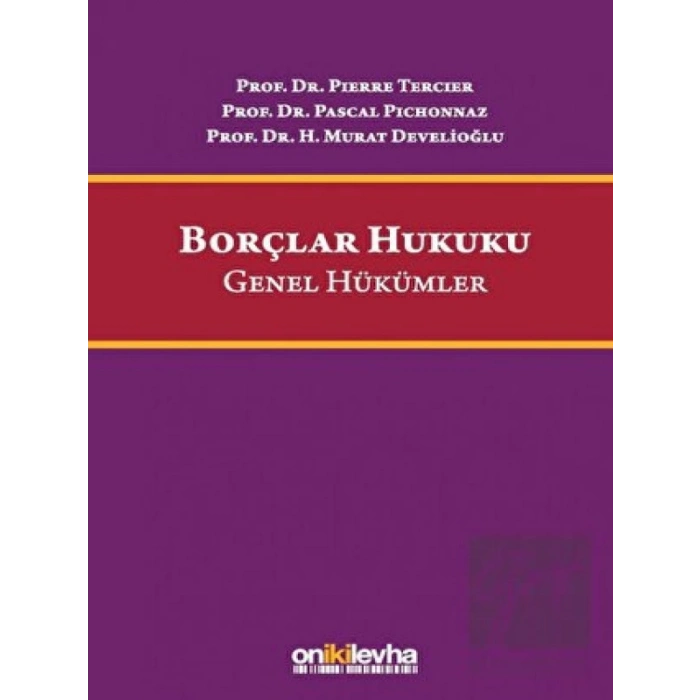Borçlar Hukuku Genel Hükümler