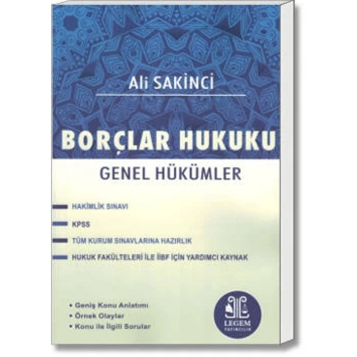 Borçlar Hukuku Genel Hükümler