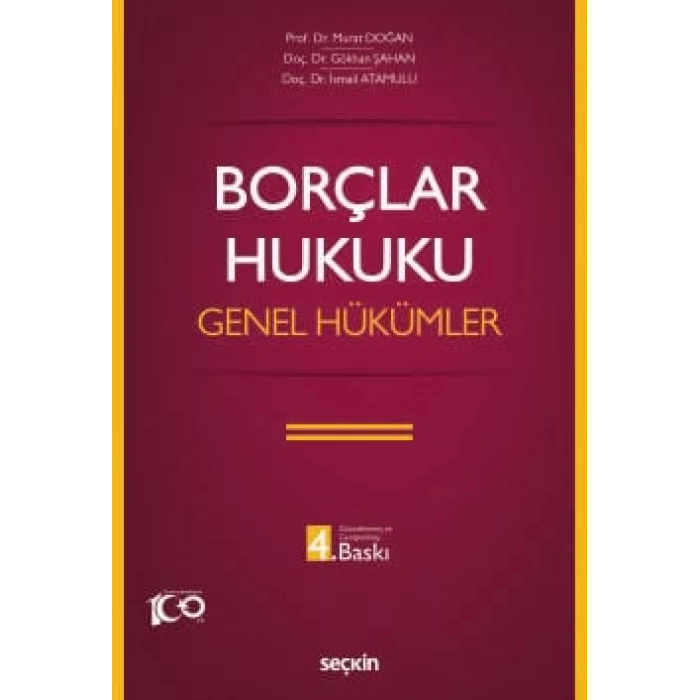 Borçlar Hukuku Genel Hükümler