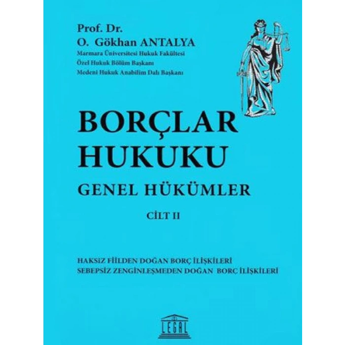 Borçlar Hukuku Genel Hükümler Cilt 2