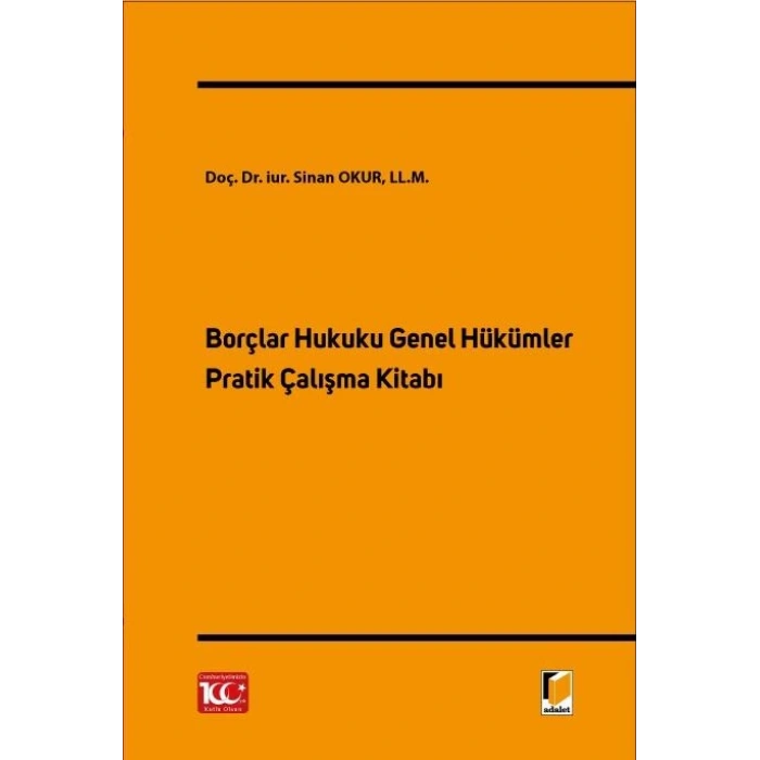 Borçlar Hukuku Genel Hükümler Pratik Çalışma Kitabı