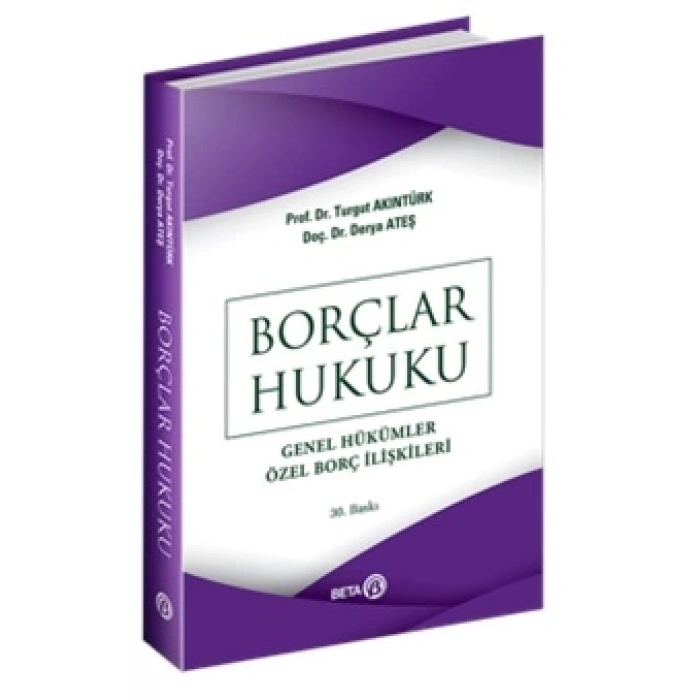 Borçlar Hukuku Özel Borç İlişkileri