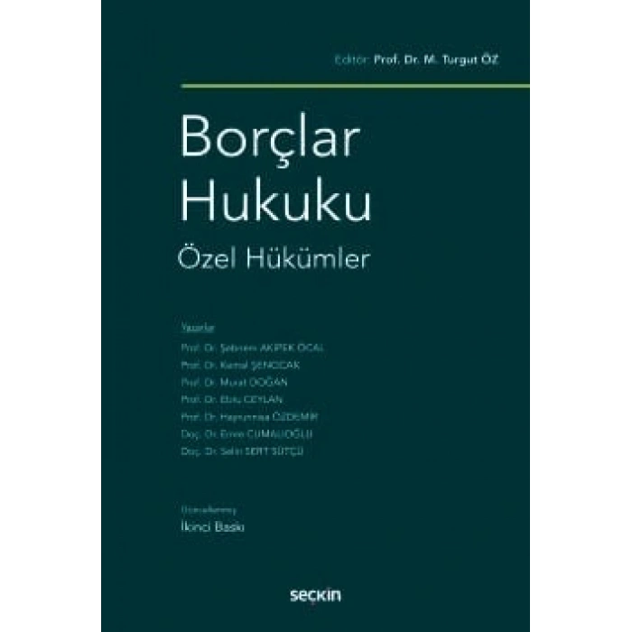 Borçlar Hukuku Özel Hükümler