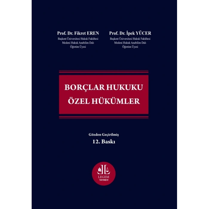 Borçlar Hukuku Özel Hükümler
