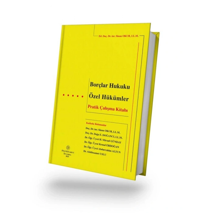 Borçlar Hukuku Özel Hükümler Pratik Çalışma Kitabı