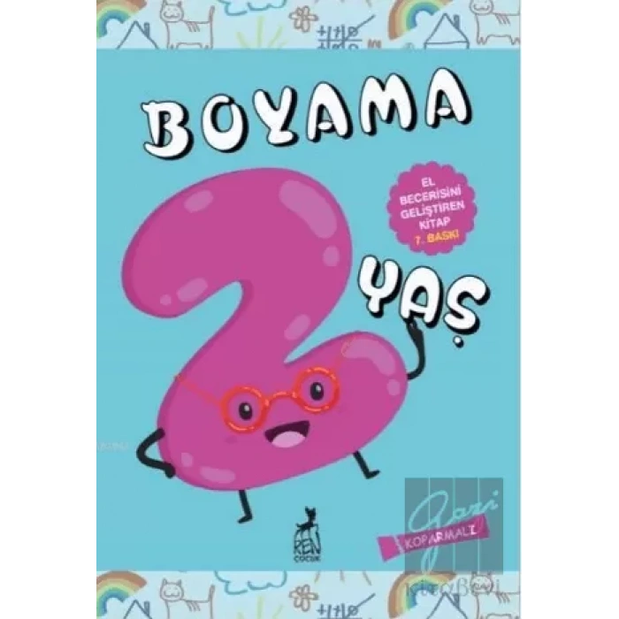 Boyama 2 Yaş (El Becerisini Geliştiren Kitap)