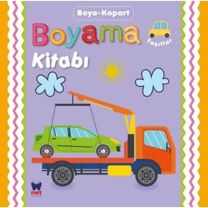 Boyama Kitabı Boya - Kopart - Taşıtlar