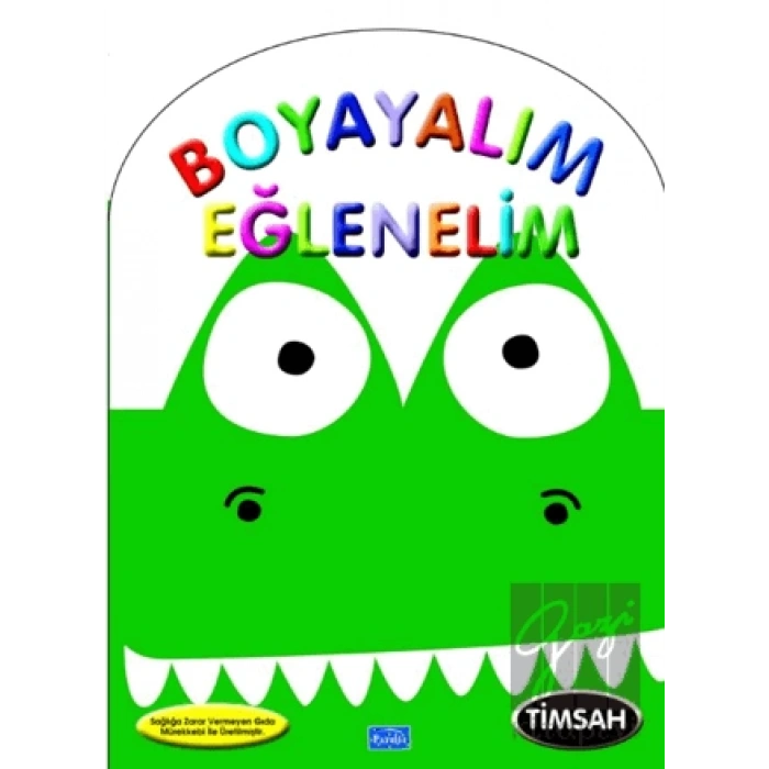 Boyayalım Eğlenelim - Timsah