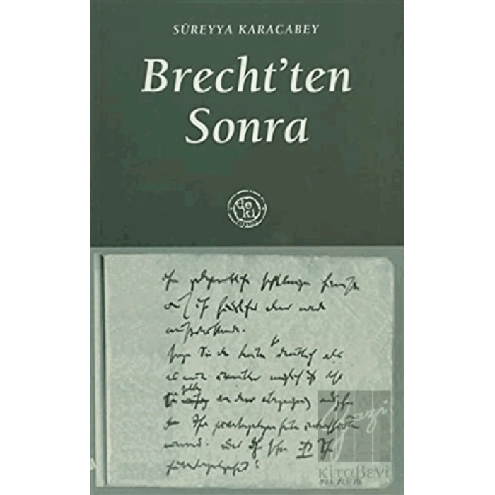 Brecht’ten Sonra