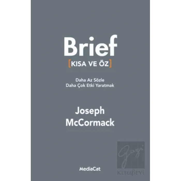 Brief (Kısa ve Öz)