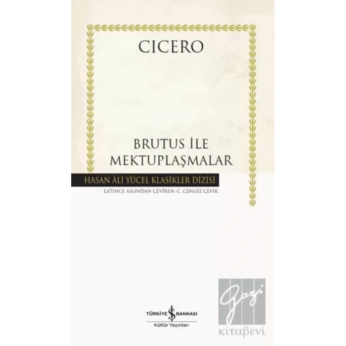 Brutus İle Mektuplaşmalar