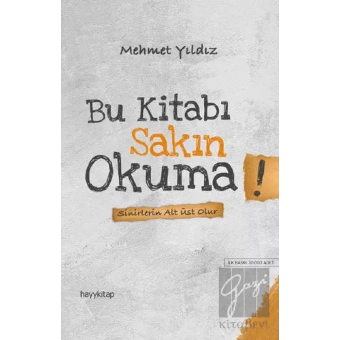 Bu Kitabı Sakın Okuma!