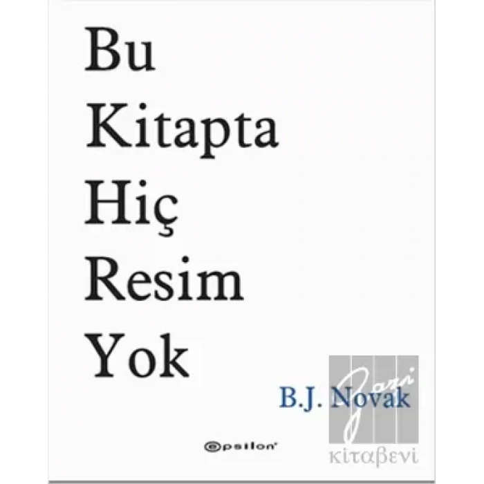 Bu Kitapta Hiç Resim Yok