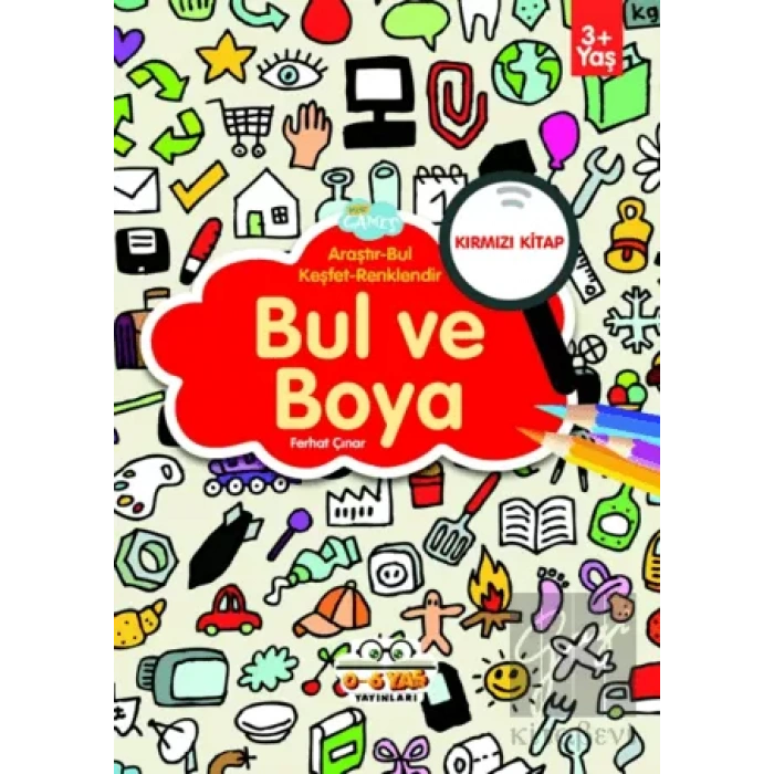 Bul ve Boya - Kırmızı Kitap