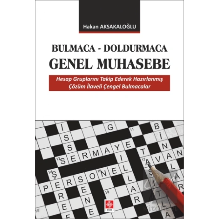 Bulmaca-Doldurmaca Genel Muhasebe