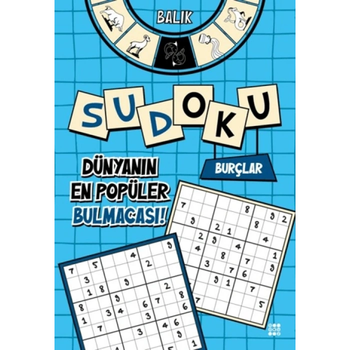 Burçlar Sudoku - Balık (Kalem Hediyeli)