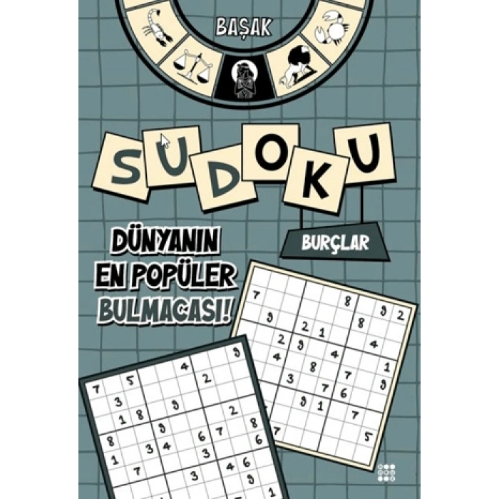 Burçlar Sudoku - Başak (Kalem Hediyeli)