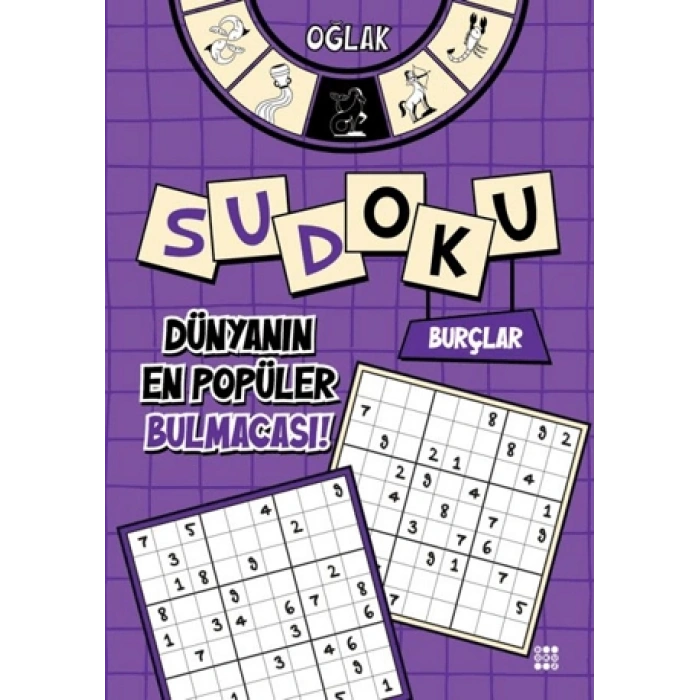 Burçlar Sudoku - Oğlak (Kalem Hediyeli)