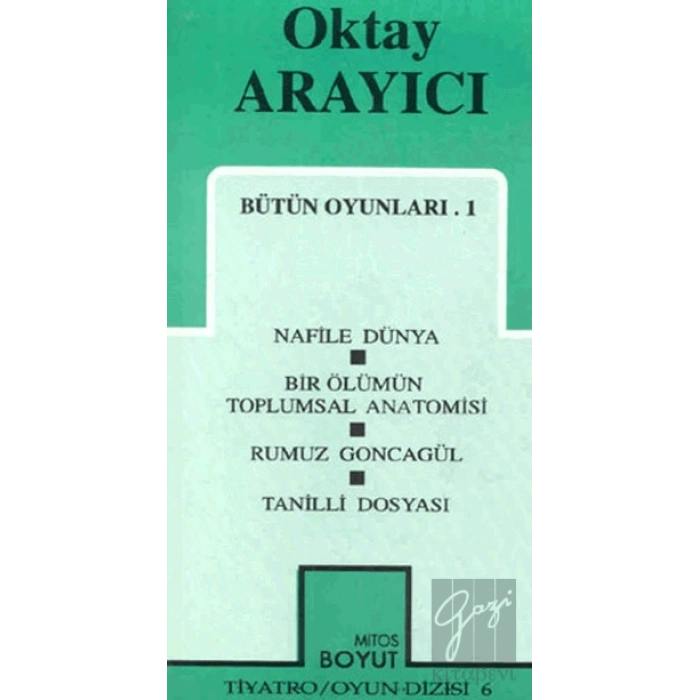 Bütün Oyunları-1 Nafile Dünya / Bir Ölümün Toplumsal Anatomisi / Rumuz Goncagül / Tanilli Dosyası (Geçit)