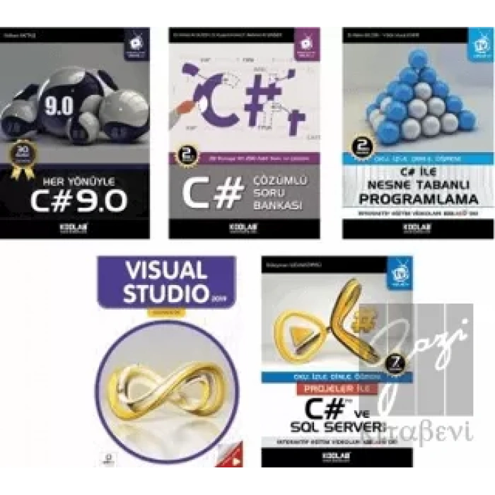 C# Eğitim Seti (5 Kitap Takım)