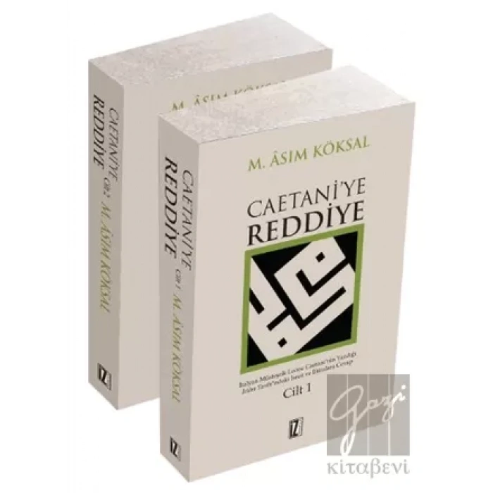 Caetaniye Reddiye (2 Kitap Takım)