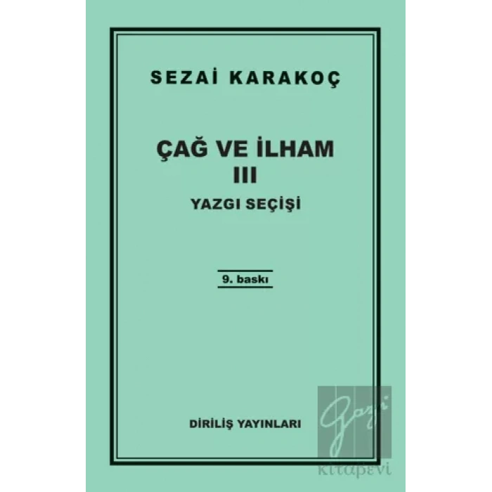 Çağ ve İlham 3: Yazgı Seçişi