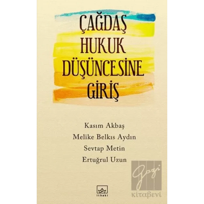 Çağdaş Hukuk Düşüncesine Giriş