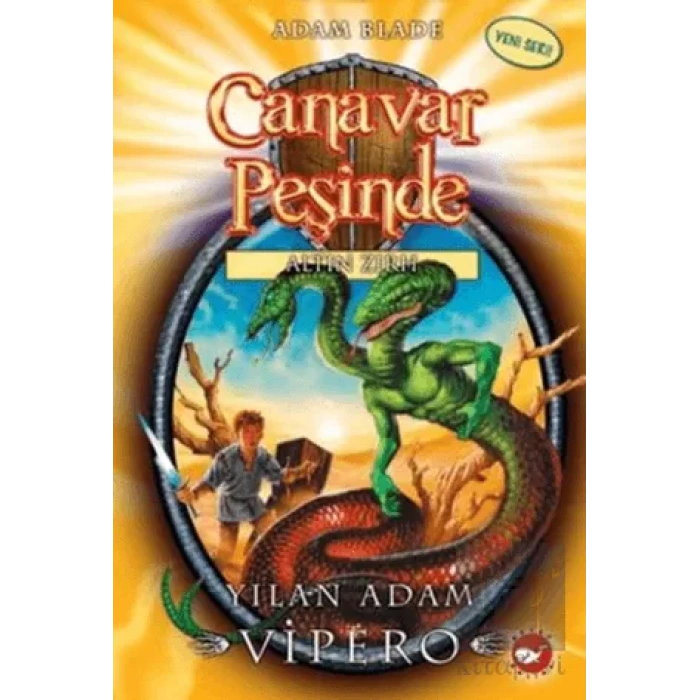 Canavar Peşinde Serisi 10 - Altın Zırh (Yılan Adam Vipero)