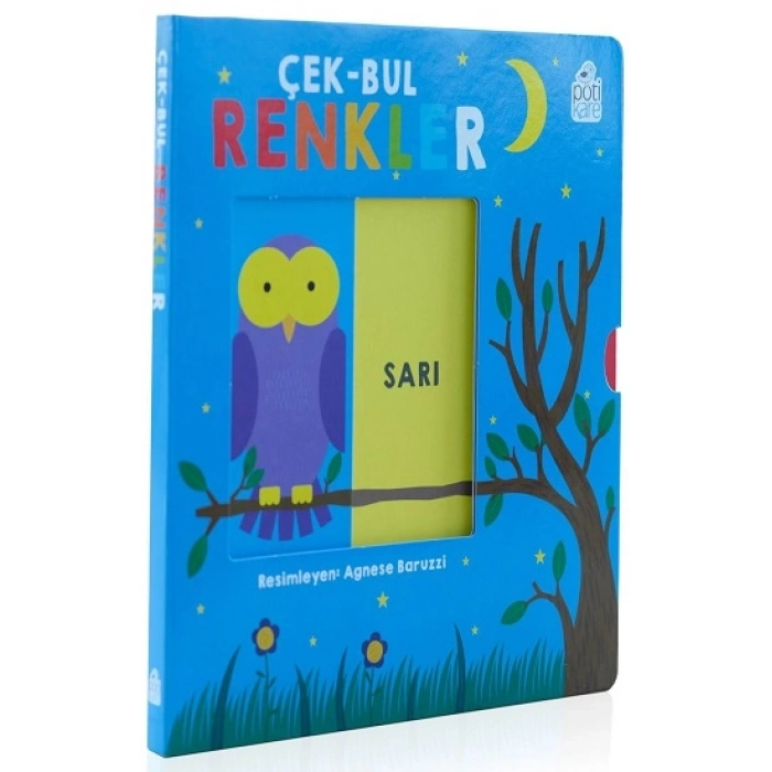 Çek-Bul Renkler Hareketli Kitaplar (Sıvama cilt)