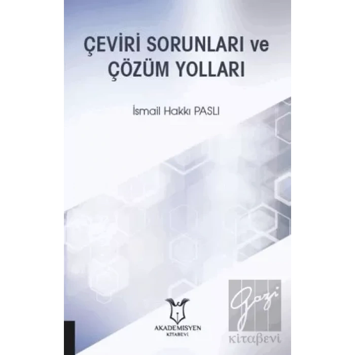 Çeviri Sorunları ve Çözüm Yolları