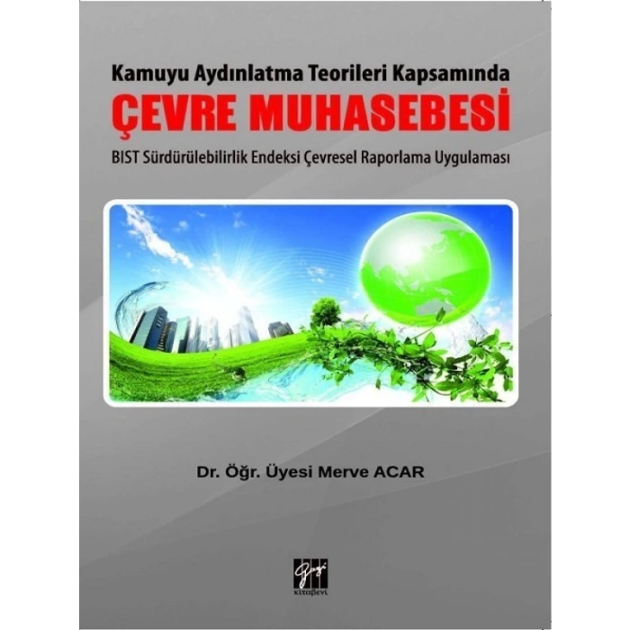 Çevre Muhasebesi - Dr. Merve Acar