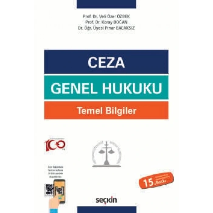 Ceza Genel Hukuku Temel Bilgiler