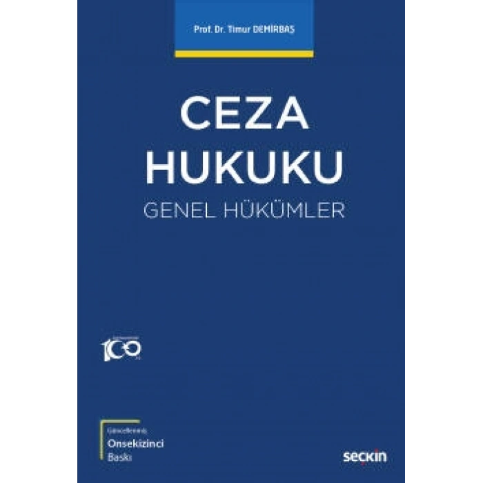 Ceza Hukuku Genel Hükümler