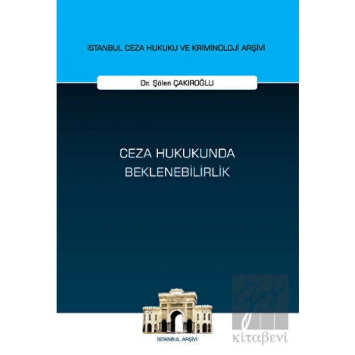 Ceza Hukukunda Beklenebilirlik