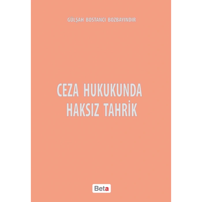 Ceza Hukukunda Haksız Tahrik