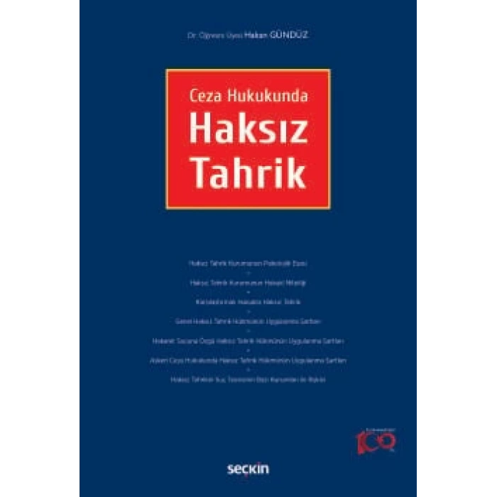 Ceza HukukundaHaksız Tahrik