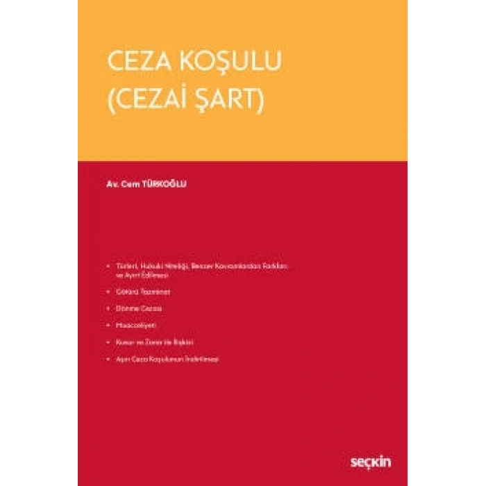 Ceza Koşulu (Cezai Şart)