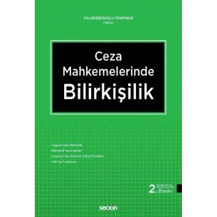 Ceza Mahkemelerinde Bilirkişilik