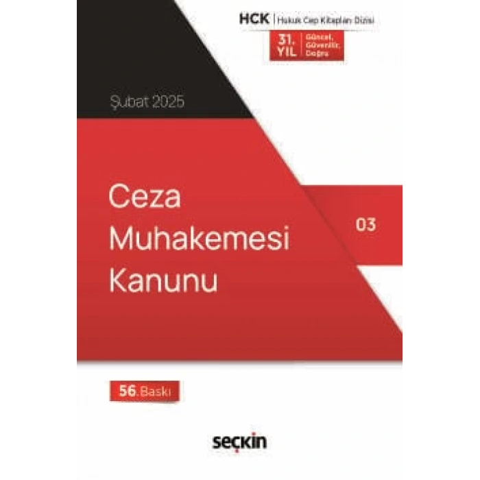 Ceza Muhakemesi Kanunu (Cep Kitabı)